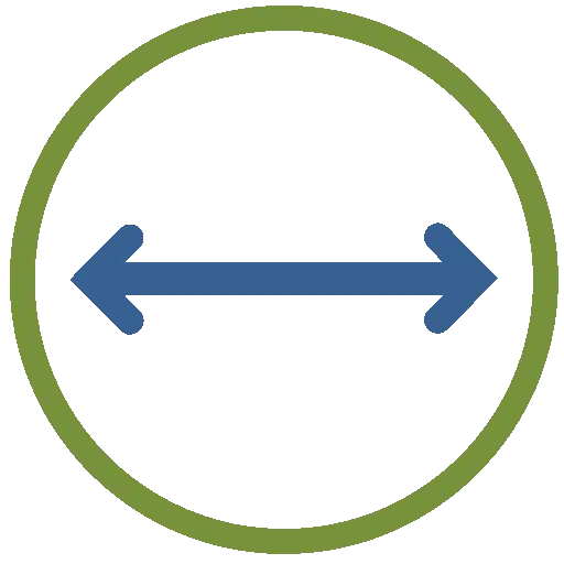 Bidirectional Arrow Icon