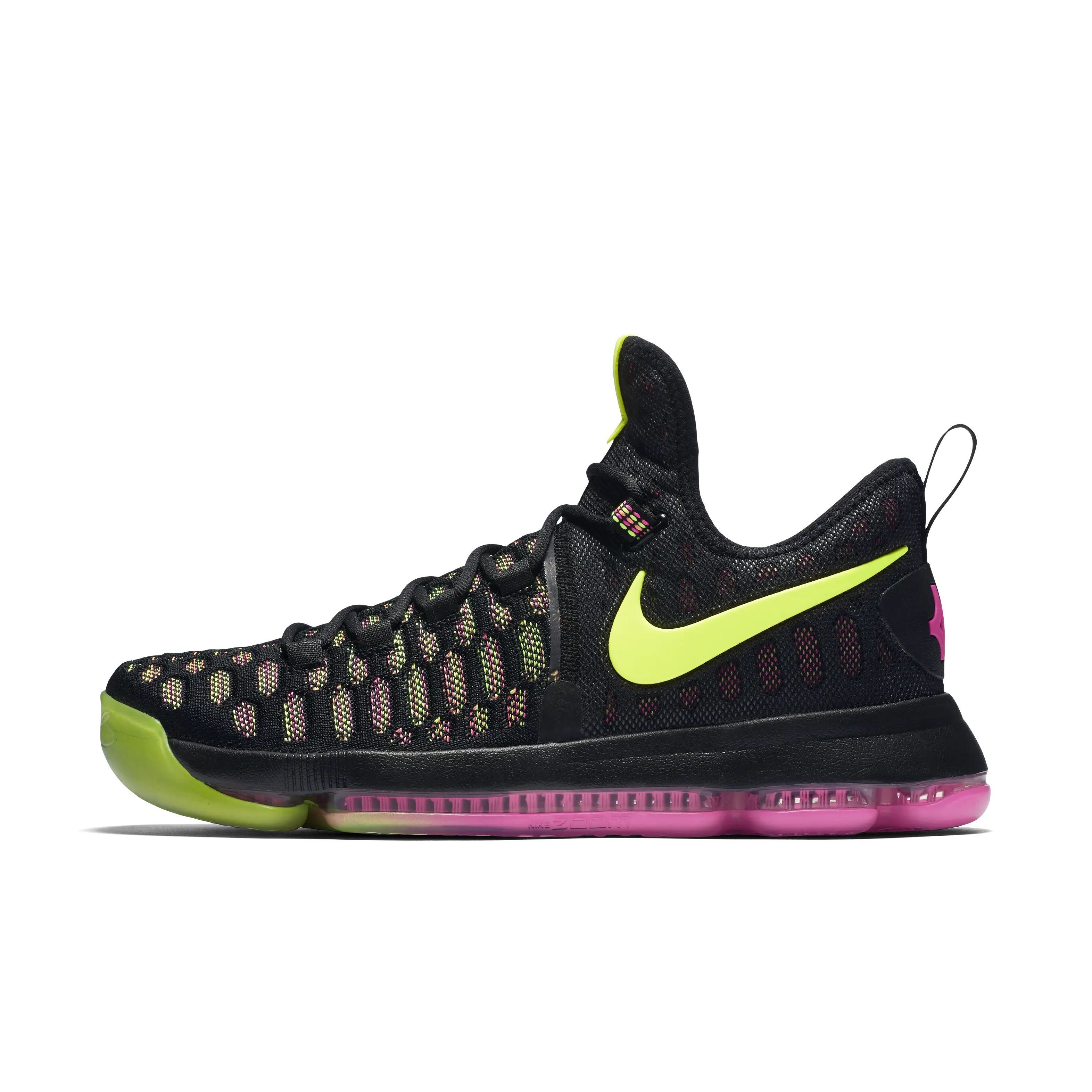 Black and Neon Sports Sneaker Design
