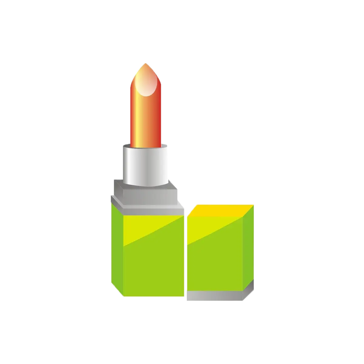 Bright Lipstick in Green Case