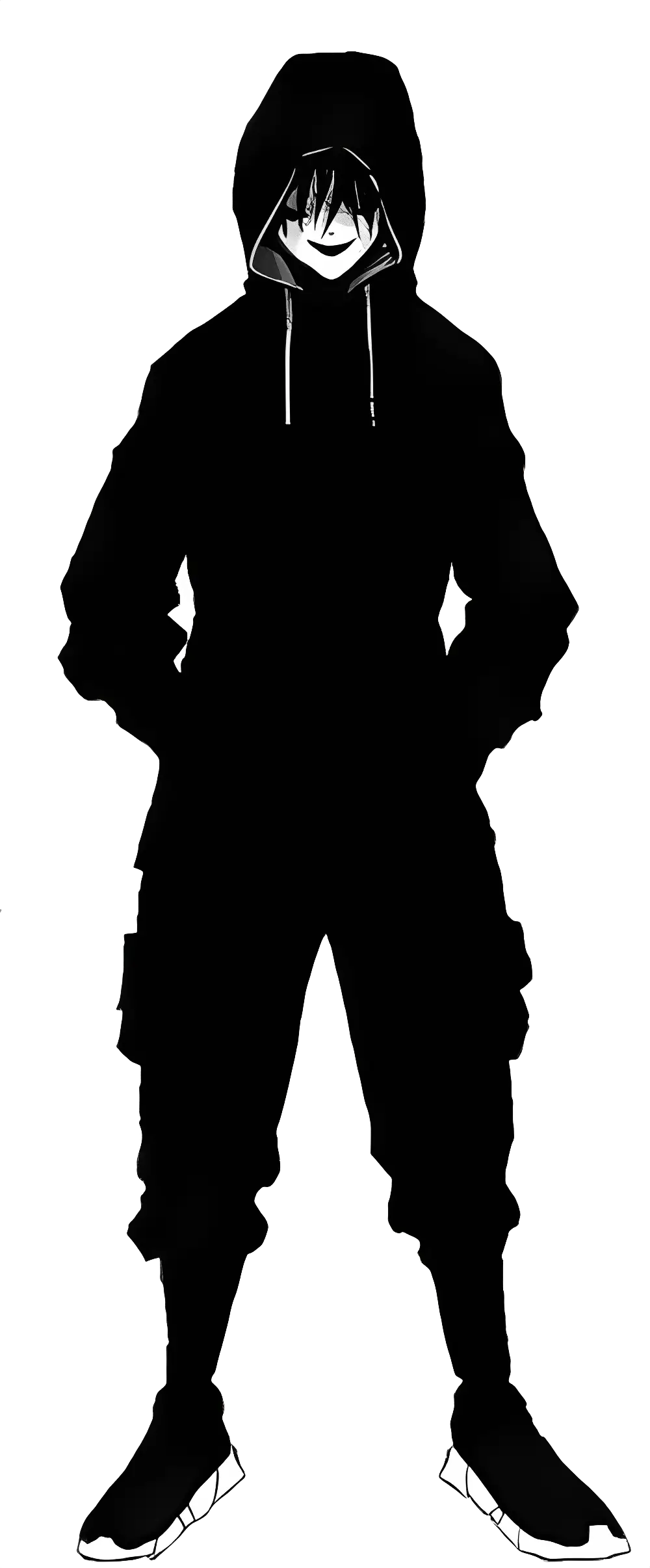 Mysterious Hooded Figure