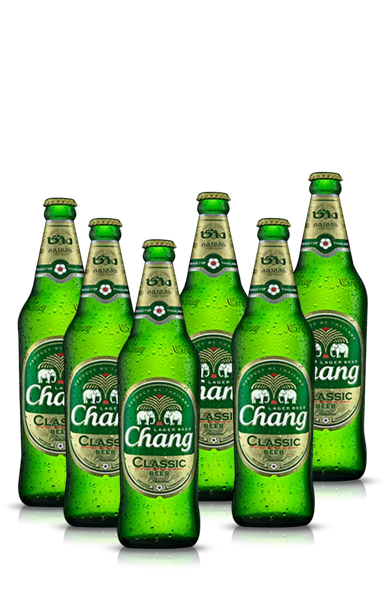 Chang Beer Bottles for Refreshment