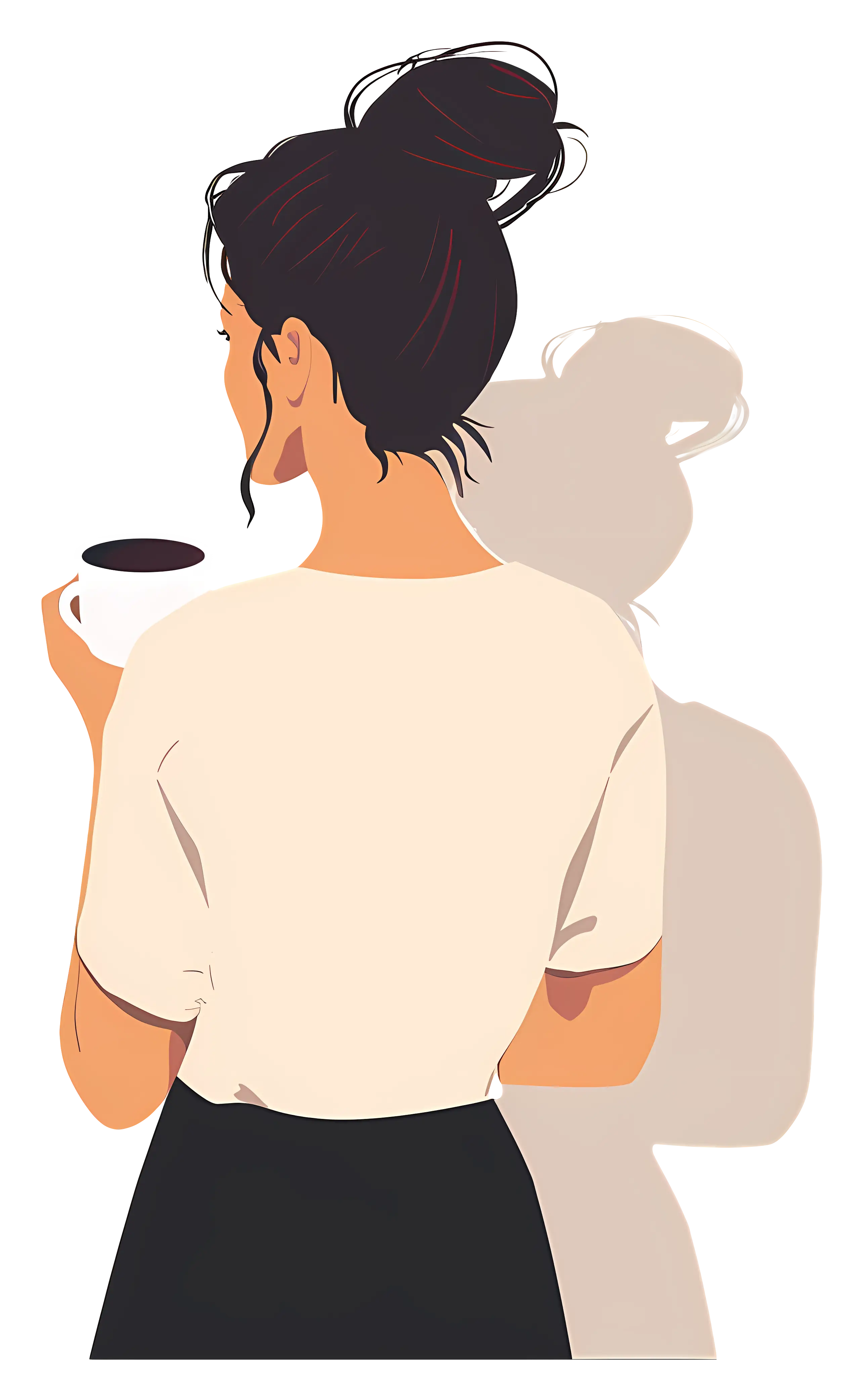 Woman Holding Coffee Cup