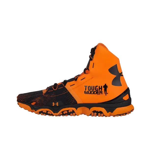 Orange and Black Tough Mudder Shoe