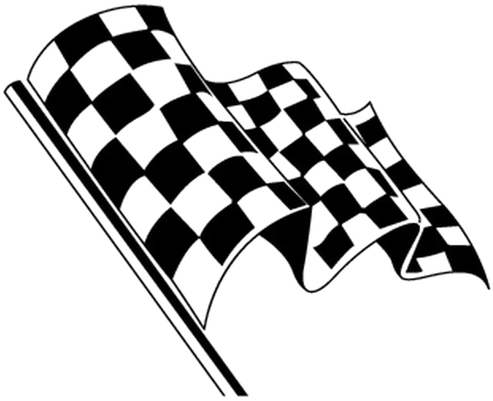 Checkered Racing Flag Icon