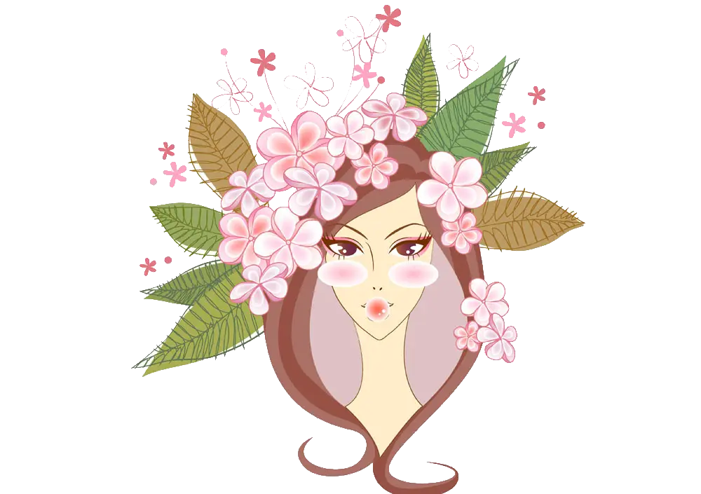 Illustration of a Flower Crown