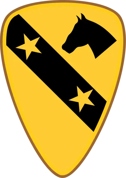 Yellow Shield with Horse Emblem