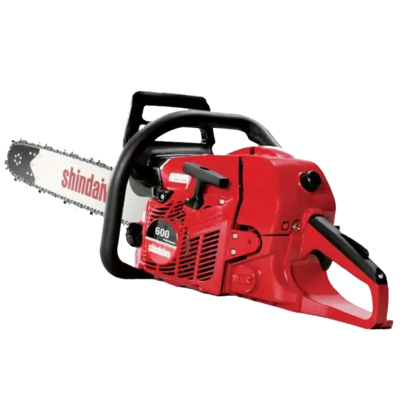 Red Chainsaw for Cutting