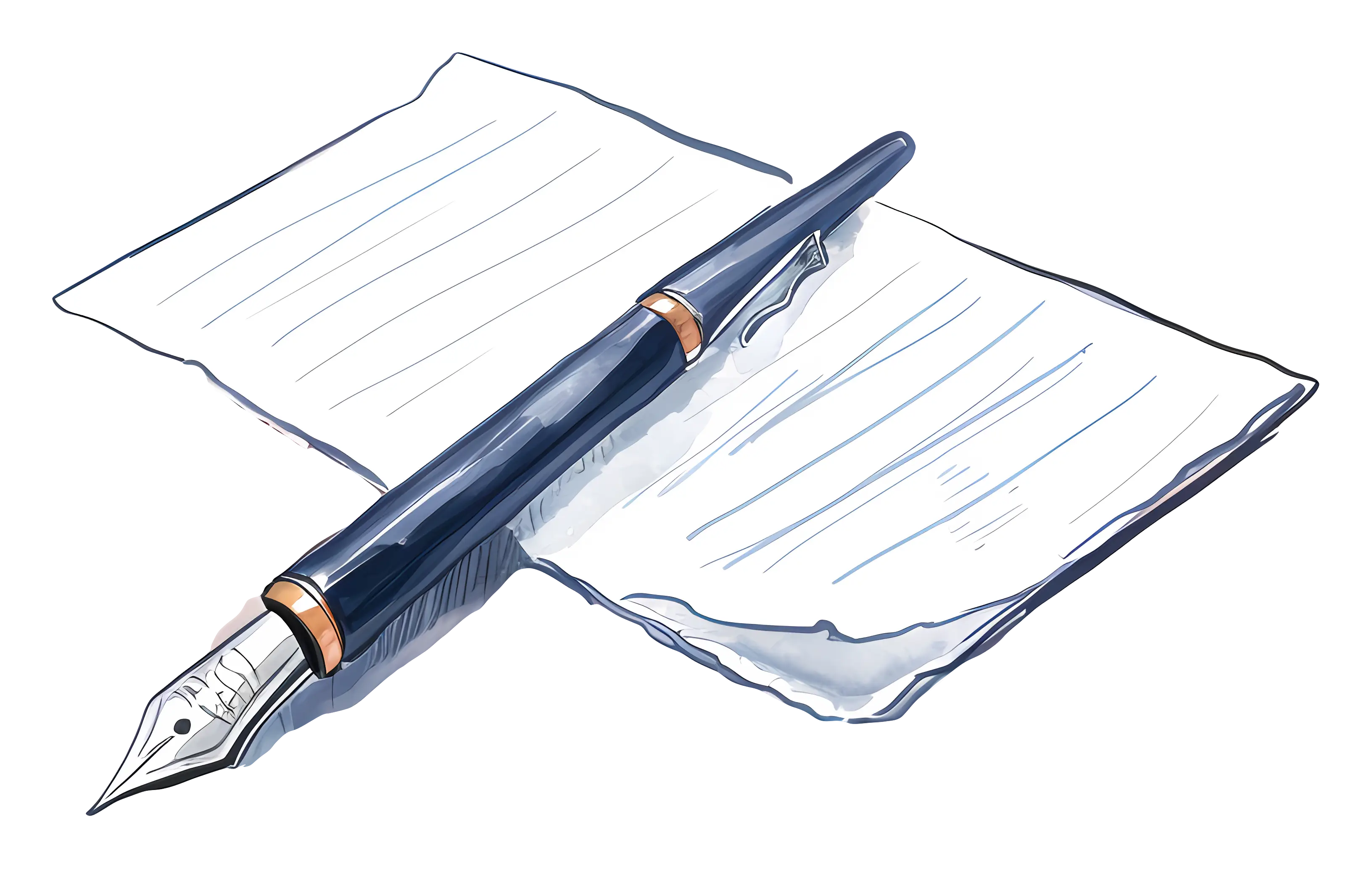 Pen and Paper for Writing Notes
