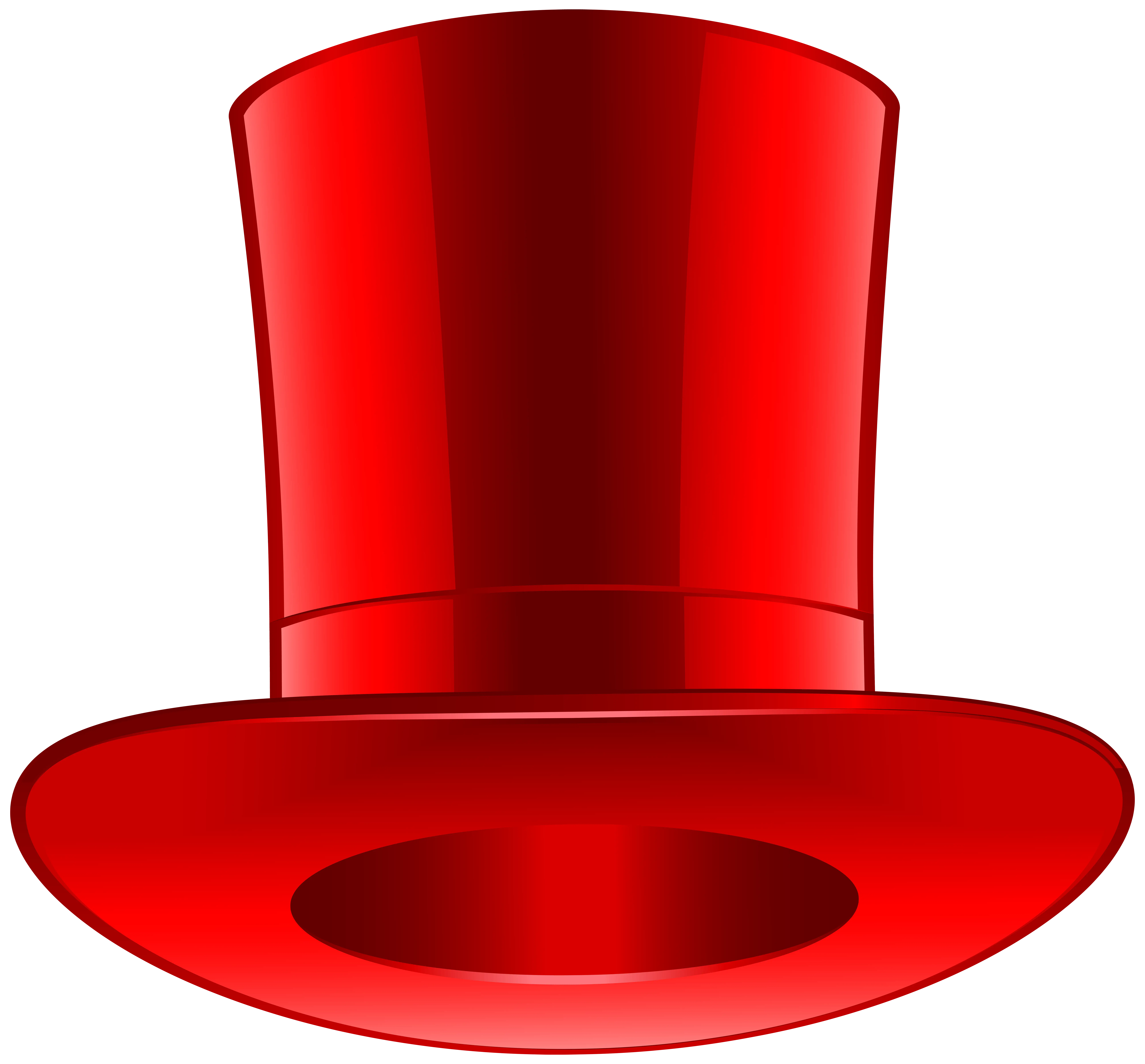 Elegant Red Top Hat for Parties