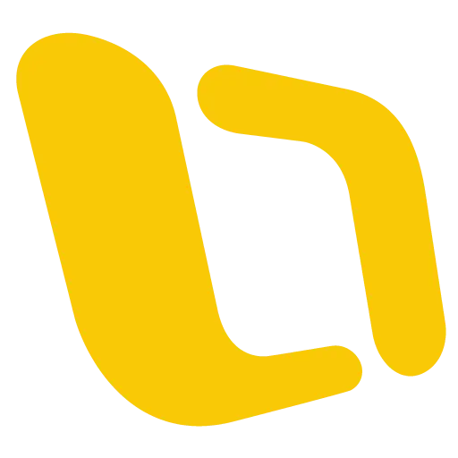 Yellow Abstract Logo Design
