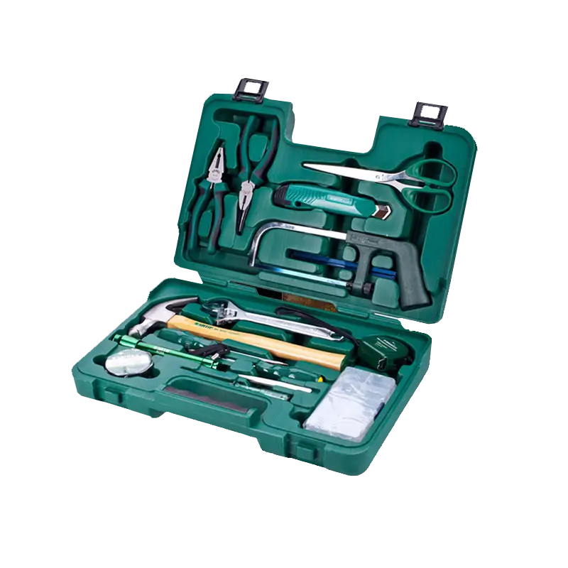 Green Toolbox with Tools