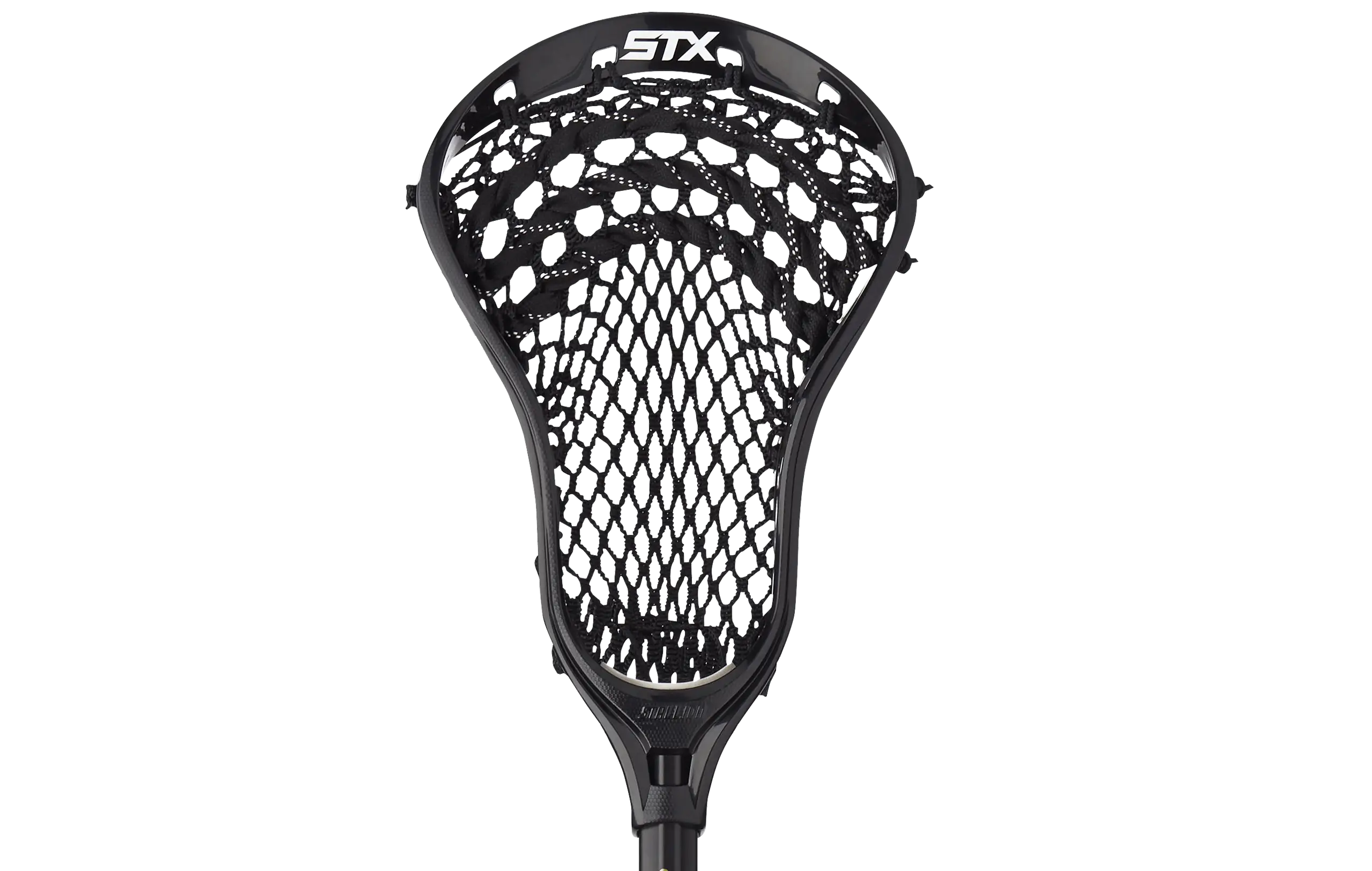 Black Lacrosse Stick with Mesh