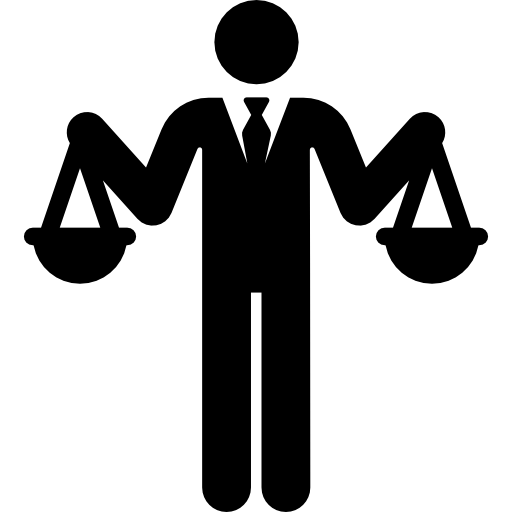 Scales of Justice Symbol for Legal Concepts