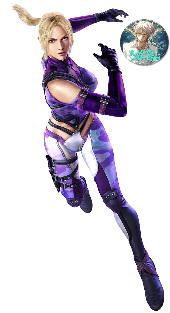 Female Character Ready in Fighting Pose