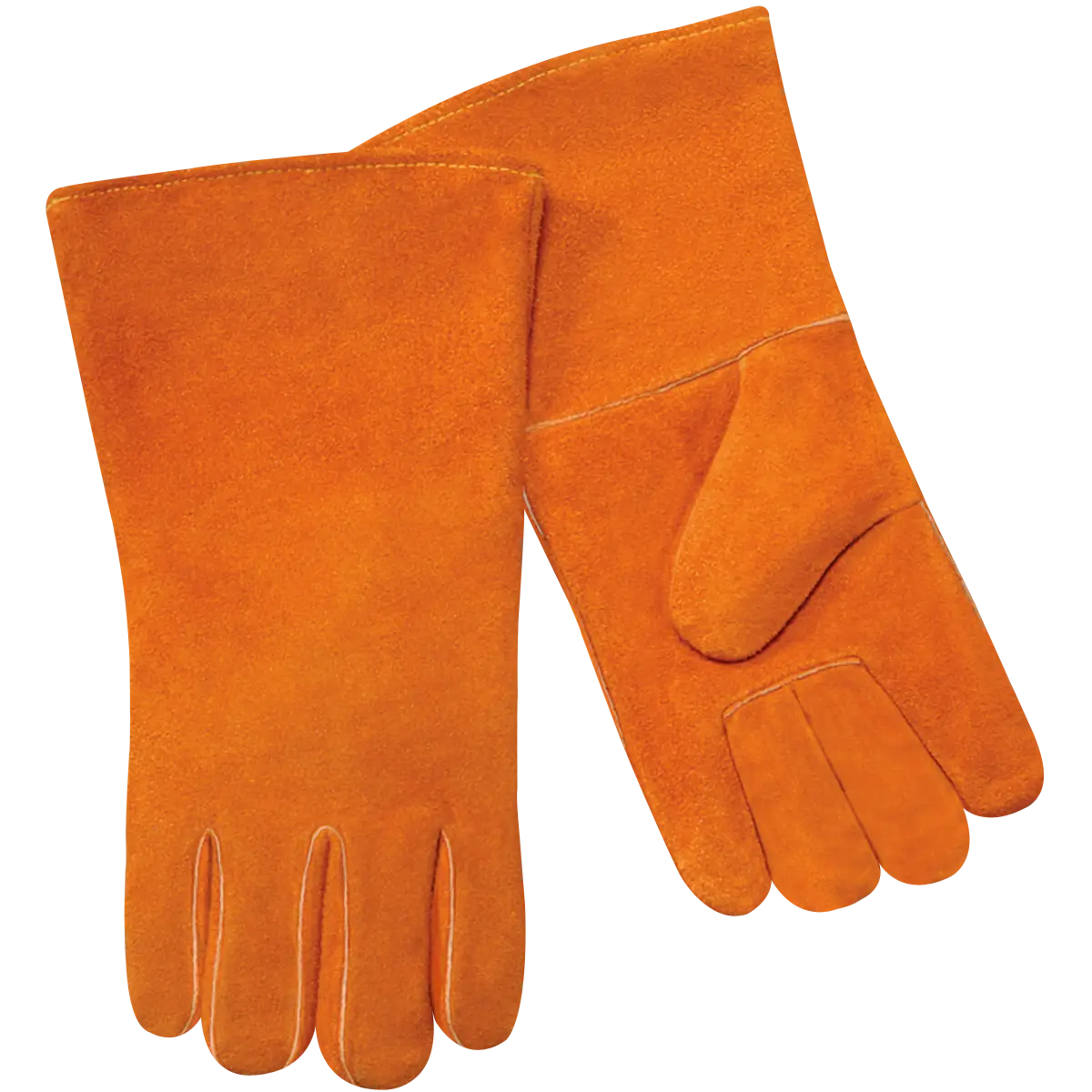 Durable Orange Safety Gloves