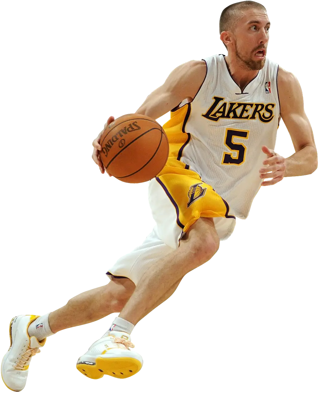 Basketball Player Dribbling the Ball