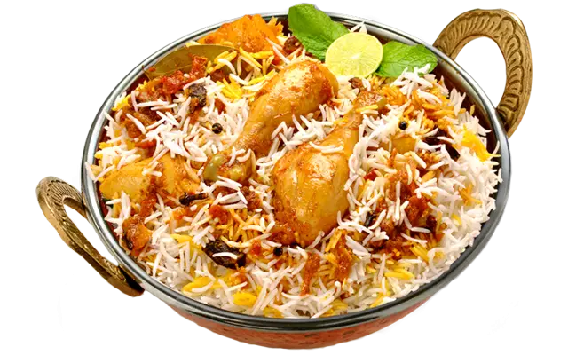 Delicious Chicken Biryani in a Dish