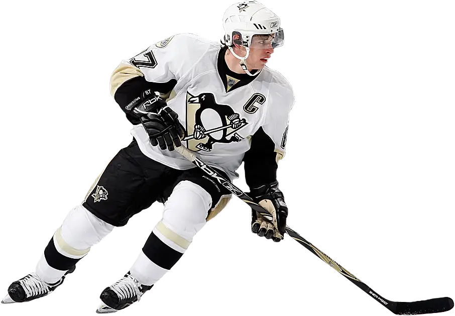Hockey Player in Action