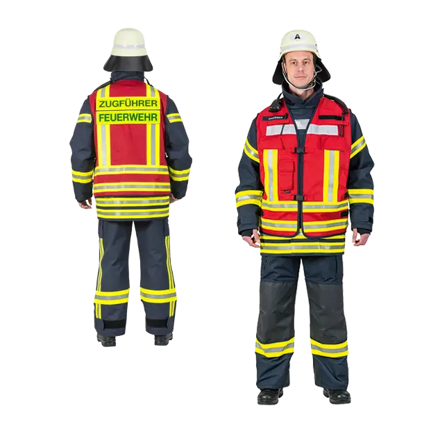 Firefighter Uniform with Safety Gear