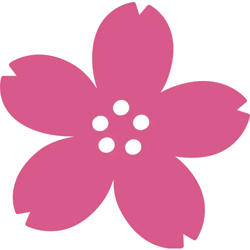 Pink Cherry Blossom Graphic for Nature Lovers