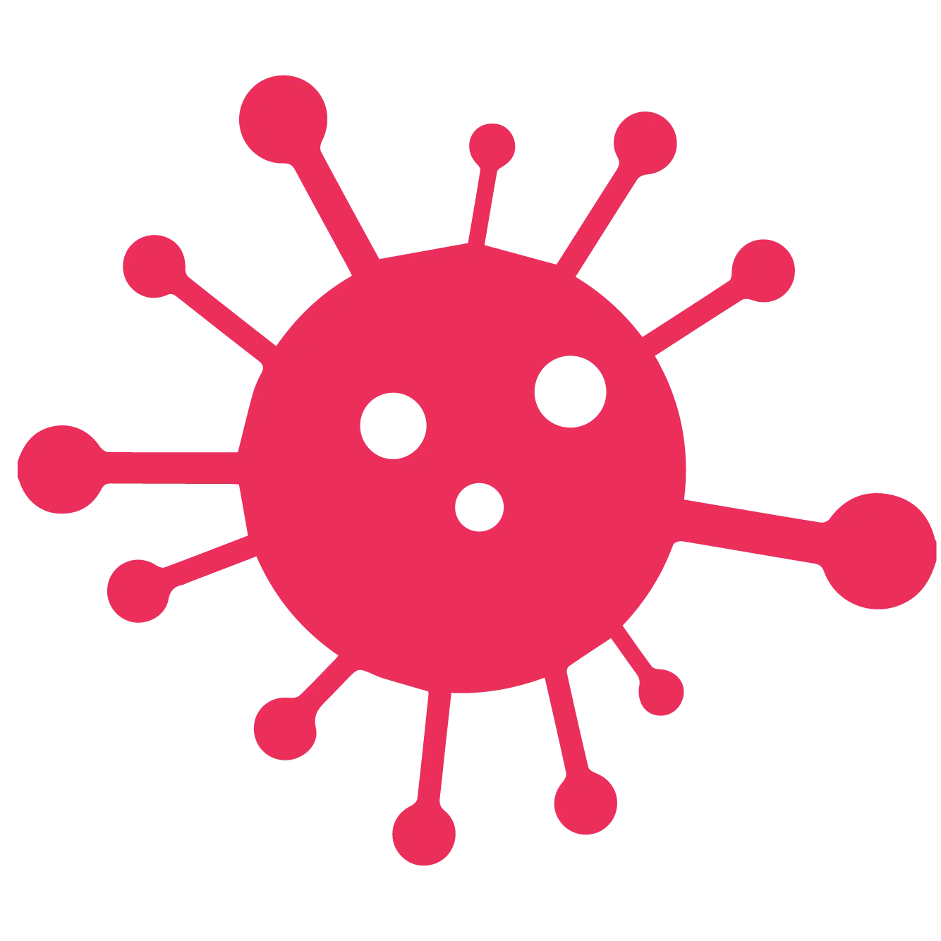 Red Virus Illustration