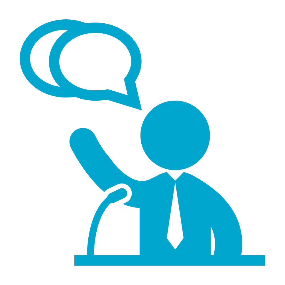 Speaker Icon with Microphone