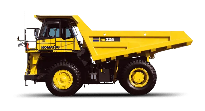 Yellow Dump Truck Illustration