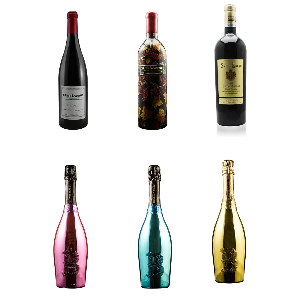 Assorted Wine Bottles