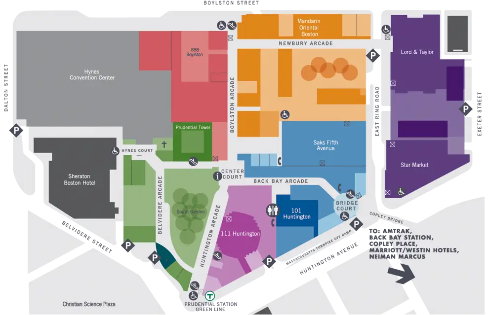 Shopping Mall Layout Map