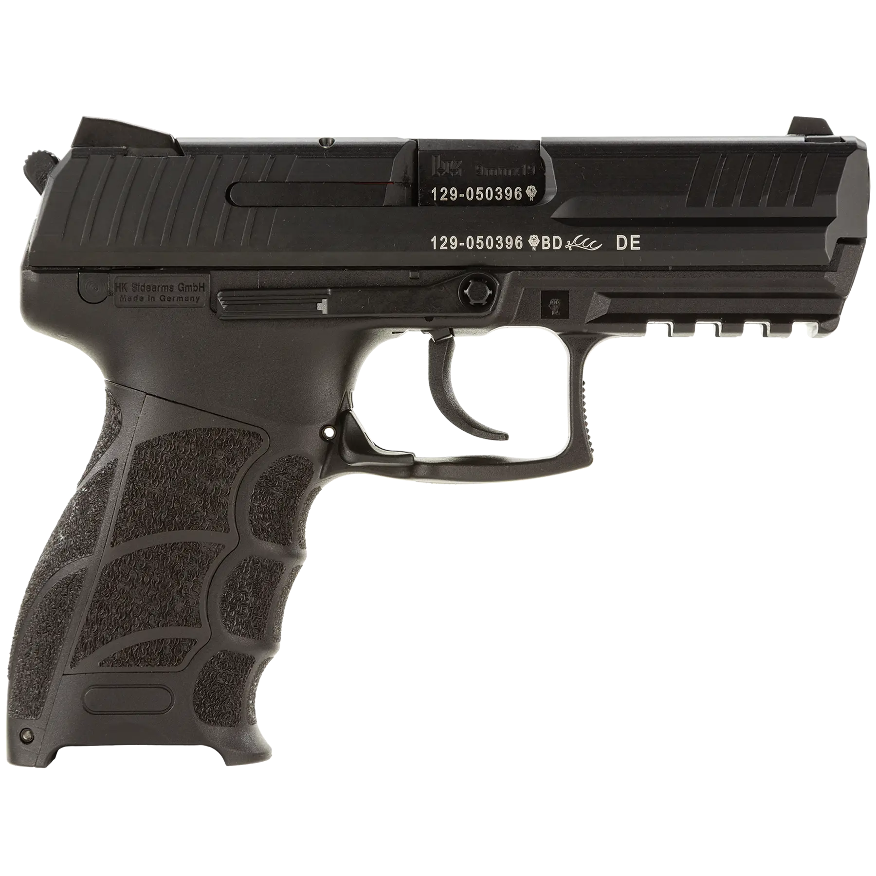 Black Pistol with Detailed Design