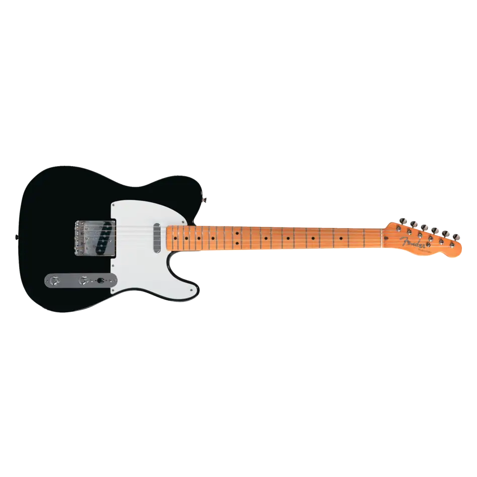 Black and White Electric Guitar