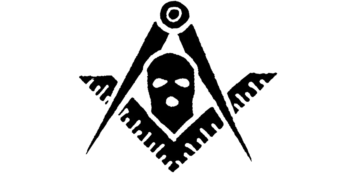 Freemason Symbol with Mask