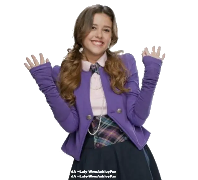 Smiling Girl in Purple Jacket