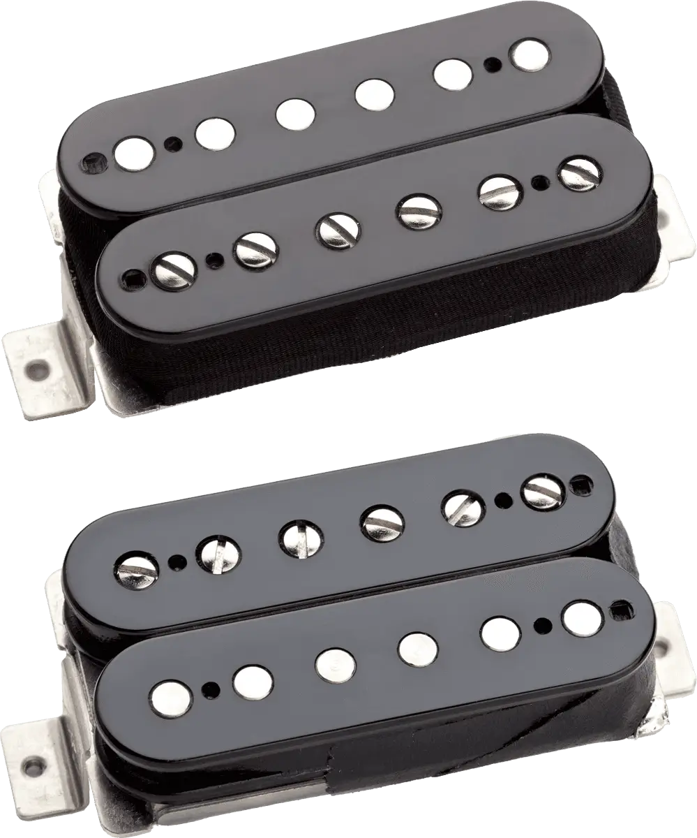 Black Guitar Humbucker Pickups