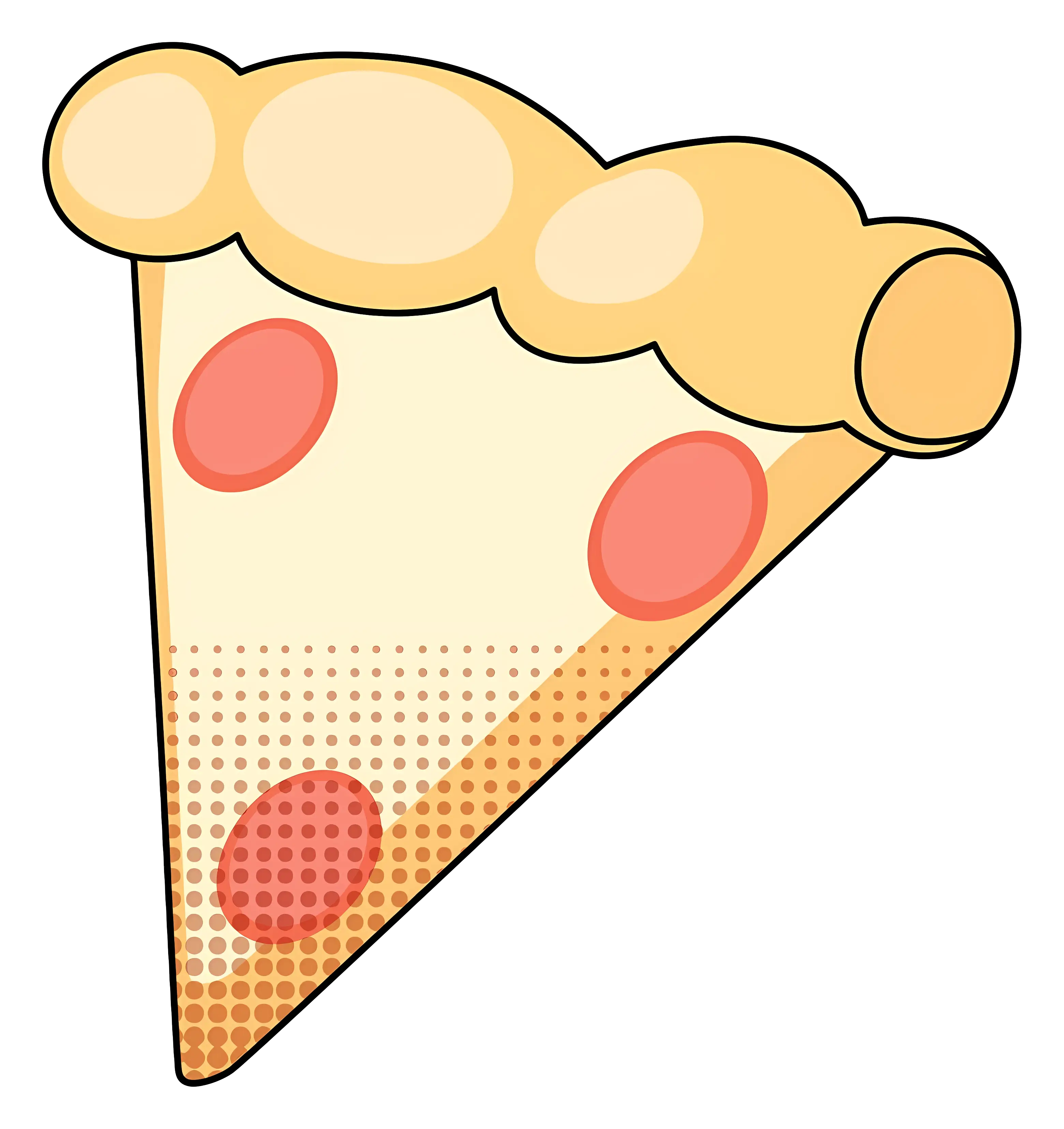 Delicious Pepperoni Pizza Slice