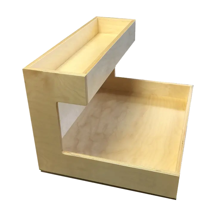 Wooden Desk Organizer for Workspace