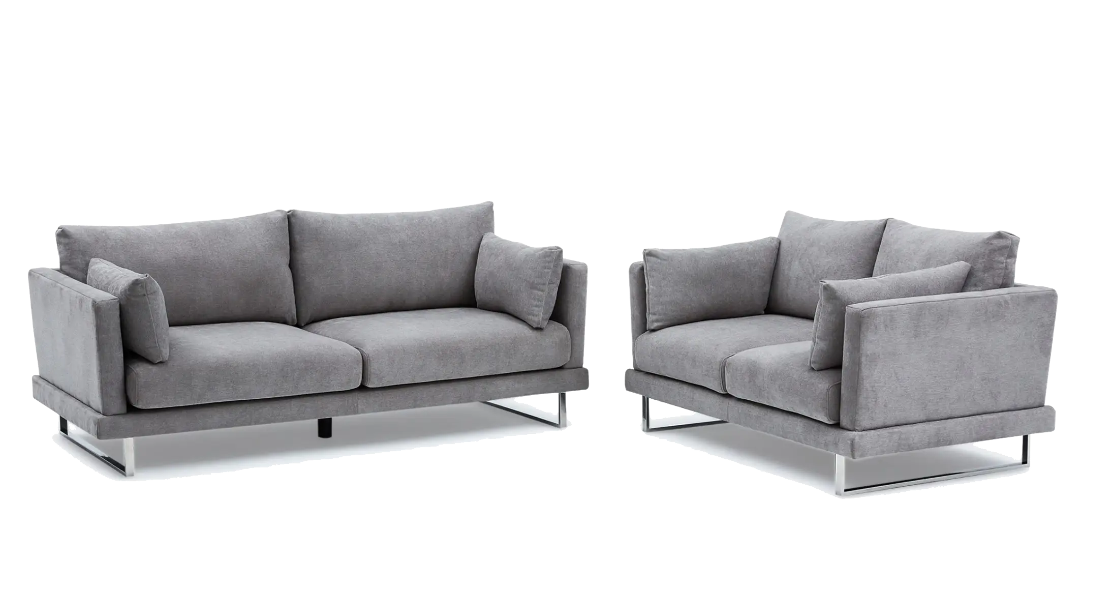 Gray Sofa Set