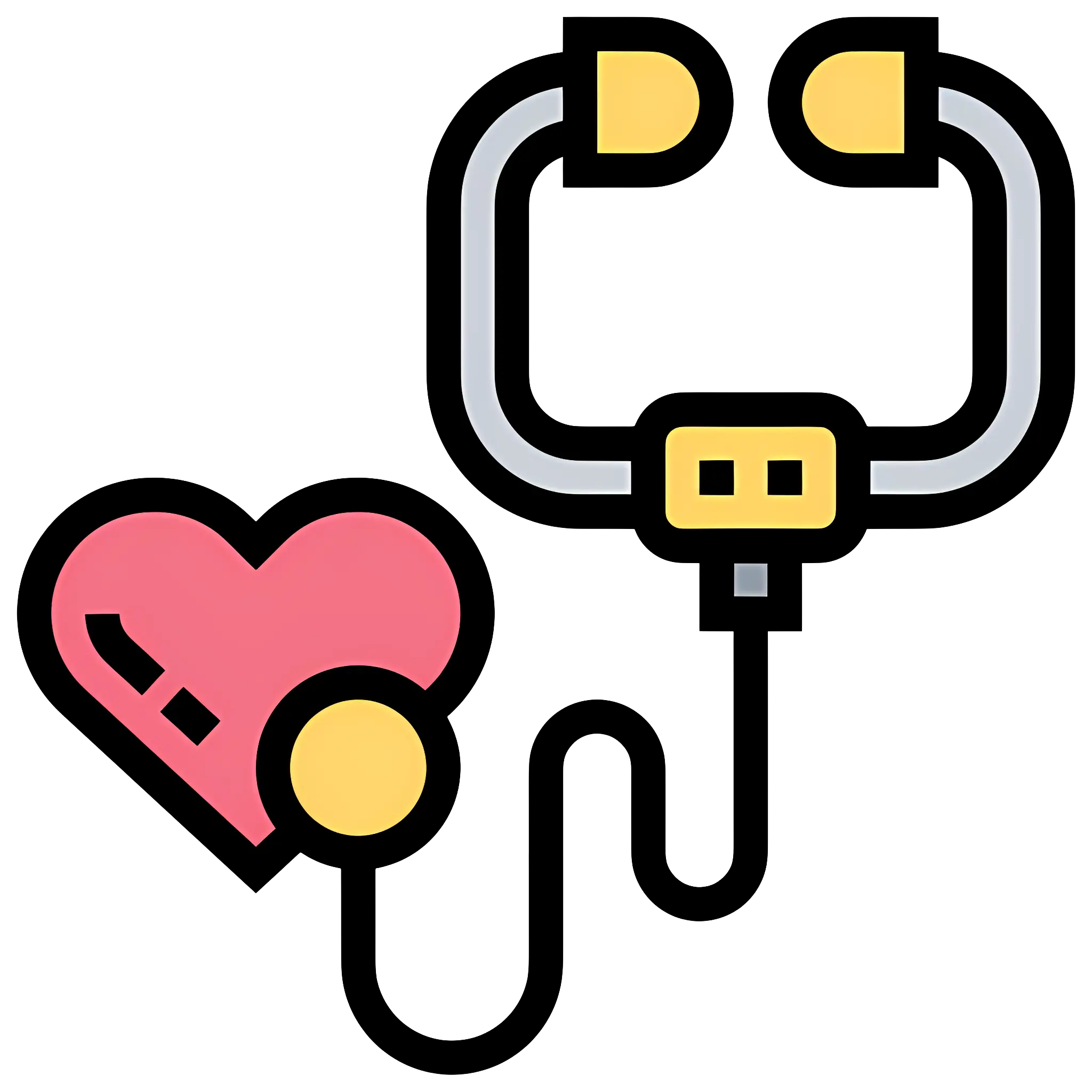 Stethoscope with Heart Icon