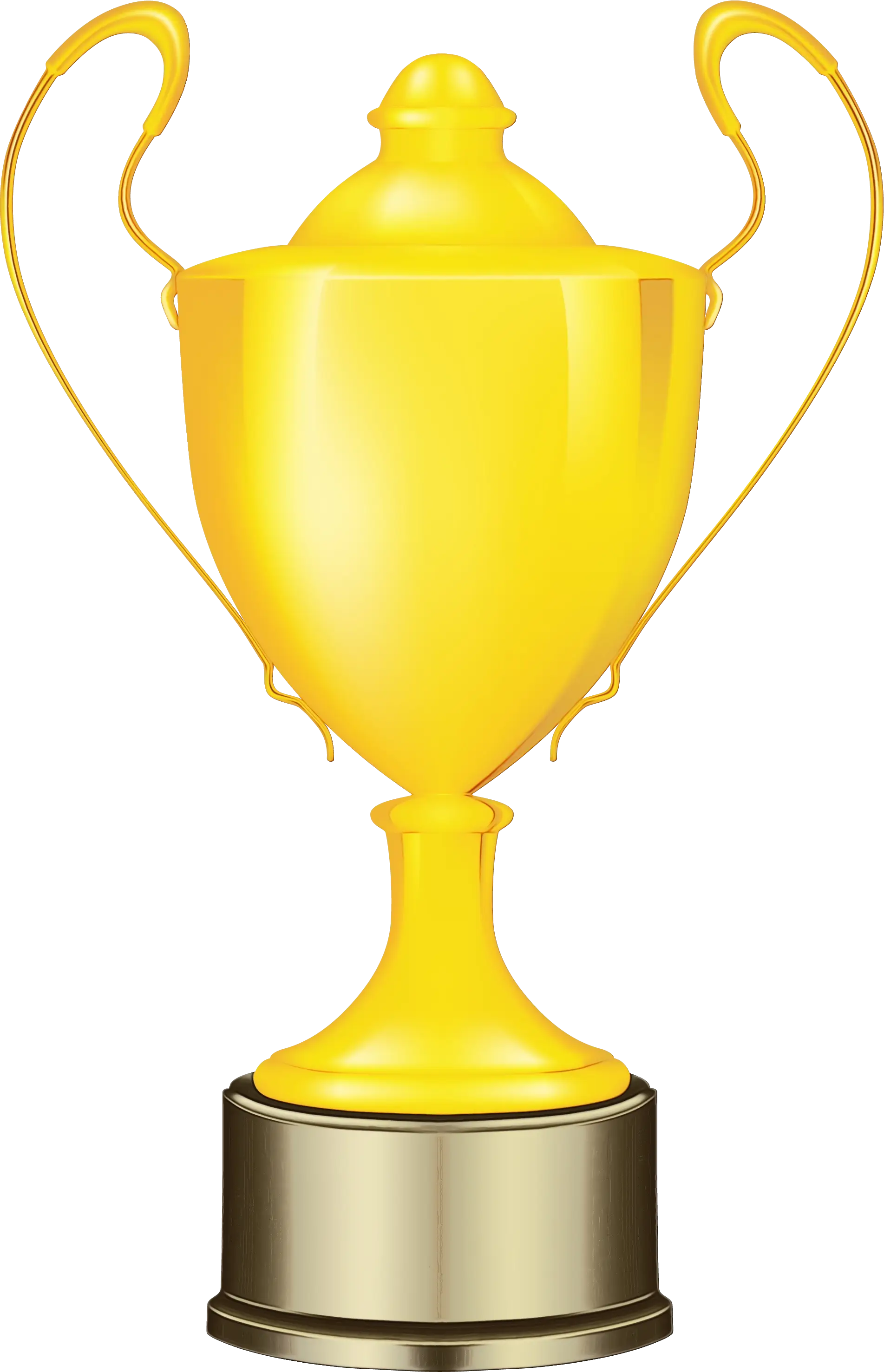 Golden Trophy Illustration