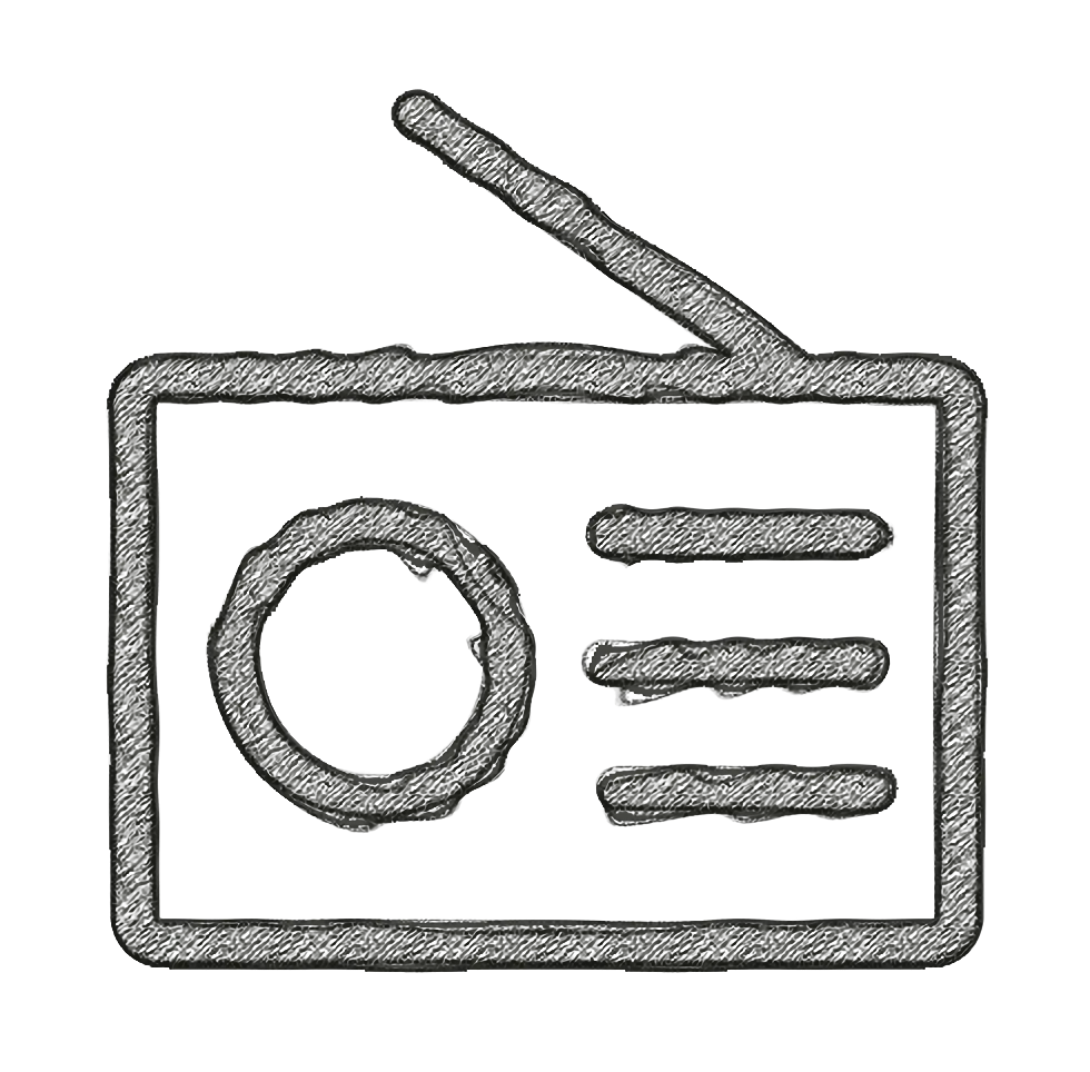 Black and White Radio