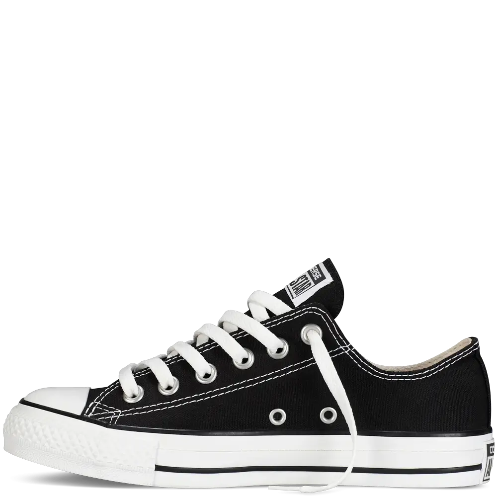 Black Canvas Sneaker