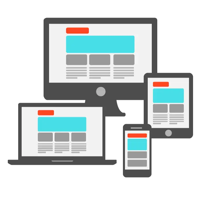 Responsive Web Interface on Digital Devices