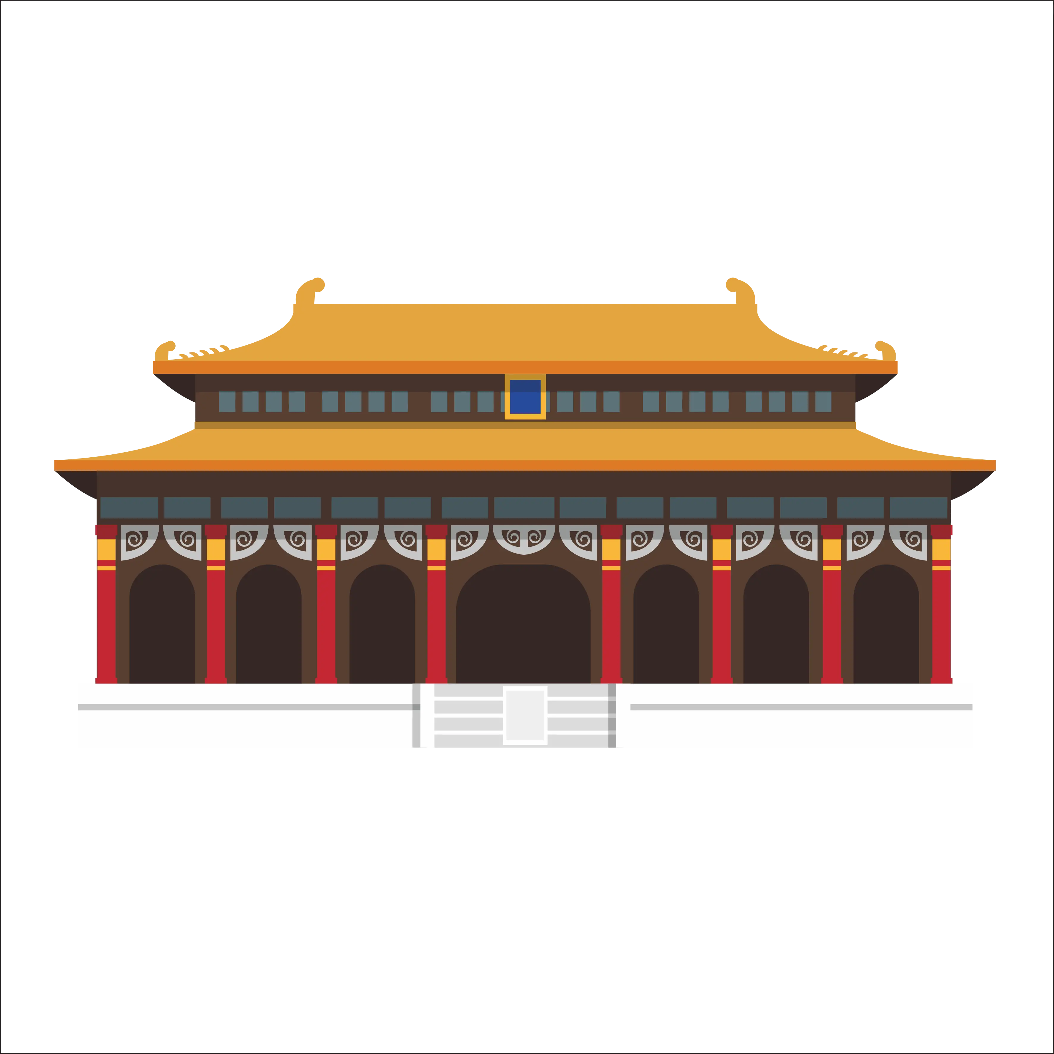 Traditional Asian Building