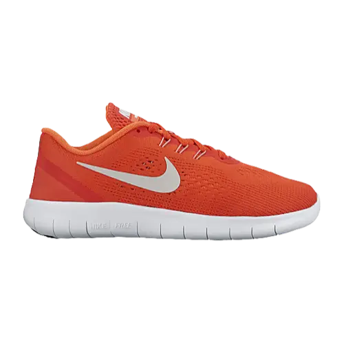 Bright Orange Sports Sneaker for Active Wear