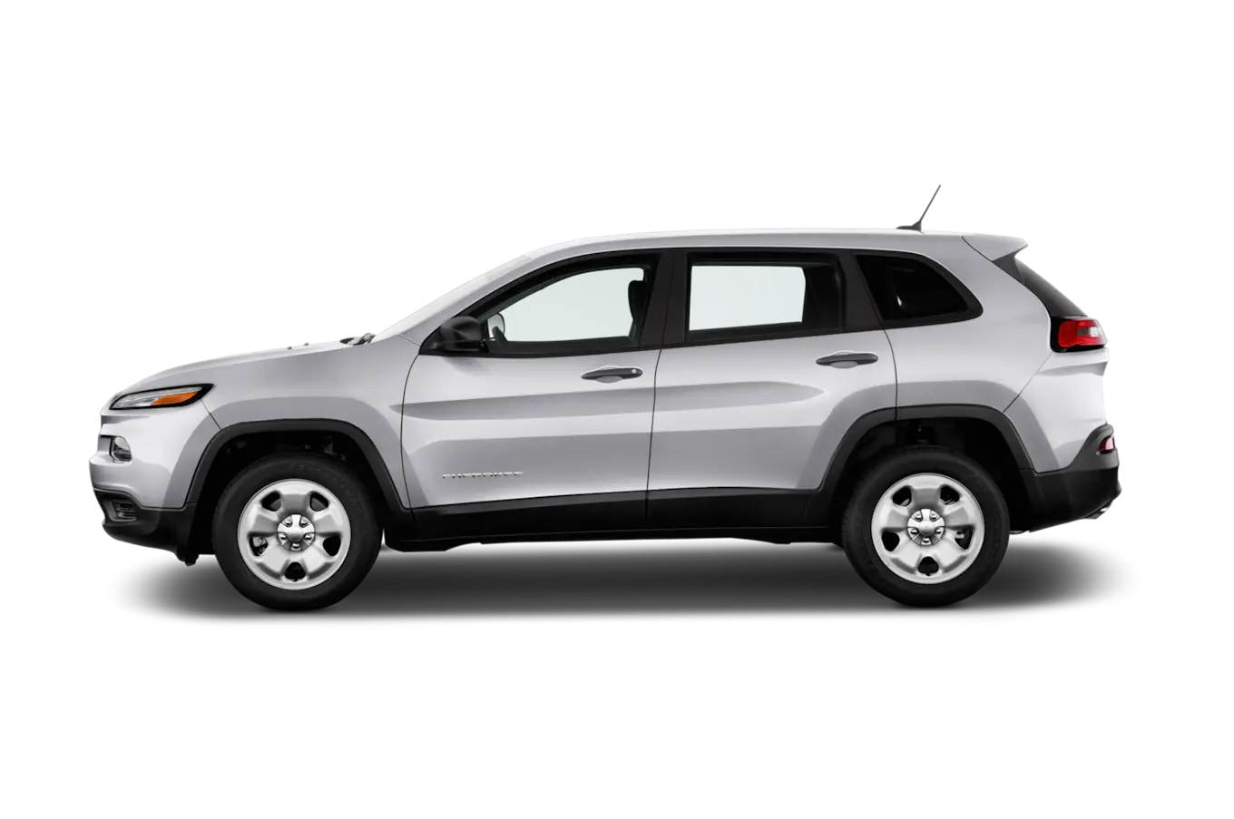 Silver SUV Side View for Modern Transport