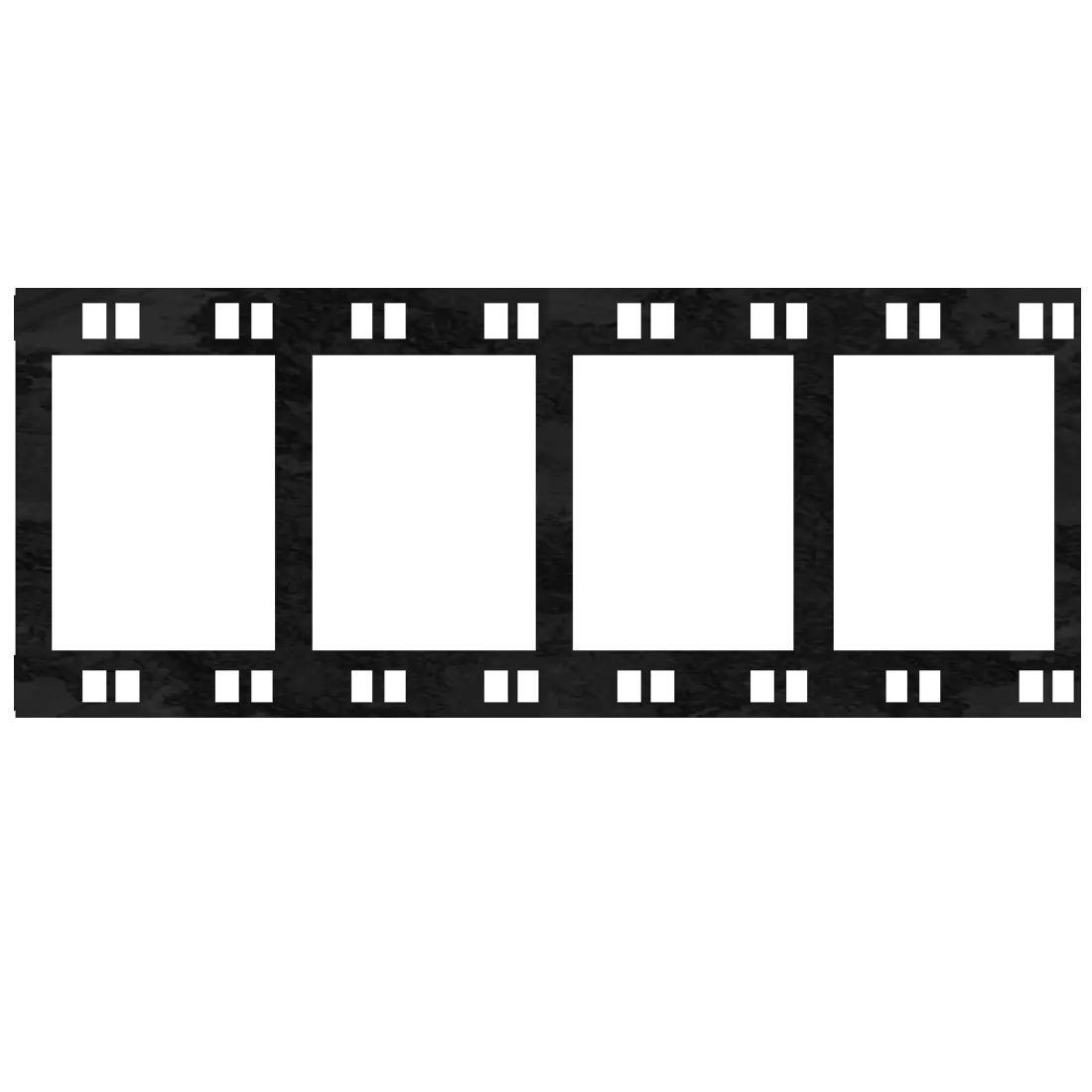 Classic Filmstrip Frame Illustration