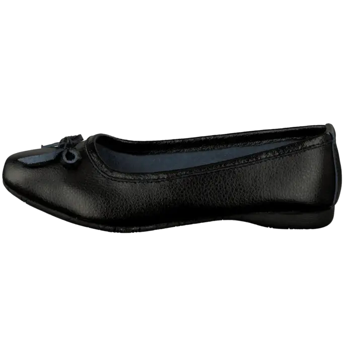 Black Ballerina Flat Shoe Design