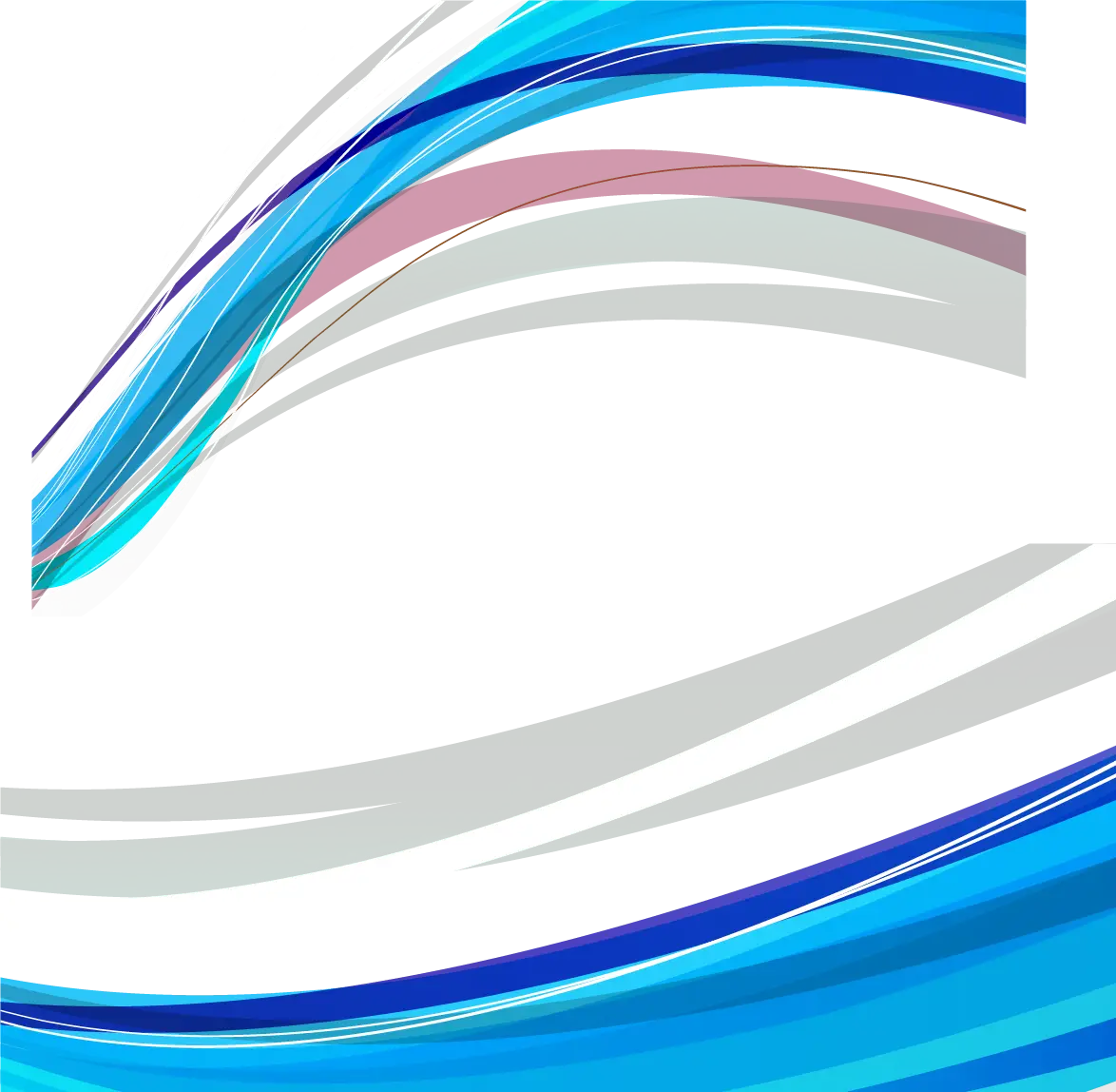Abstract Blue Wave Design for Modern Art Concepts