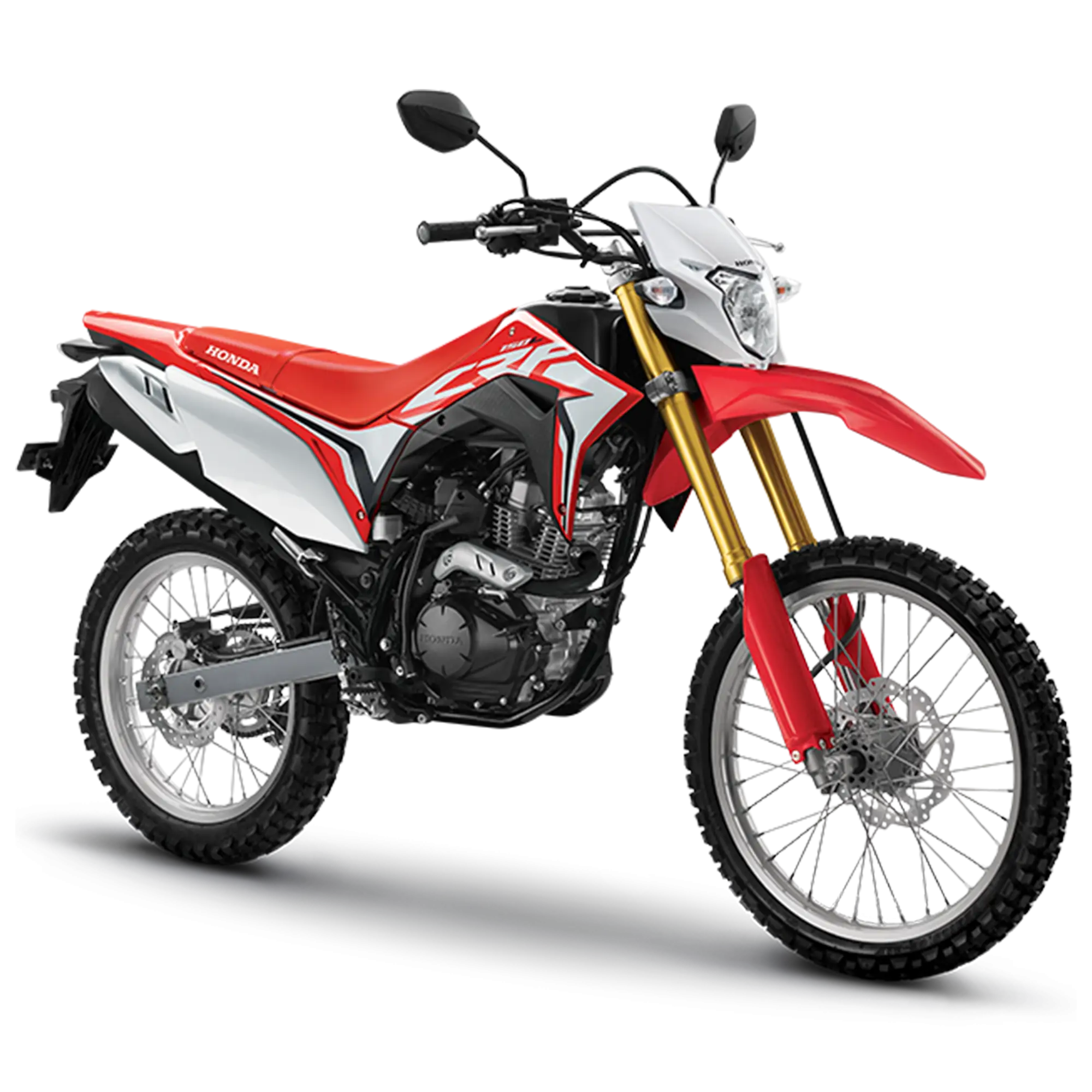 Red and White Dirt Bike for Off-Road Adventures