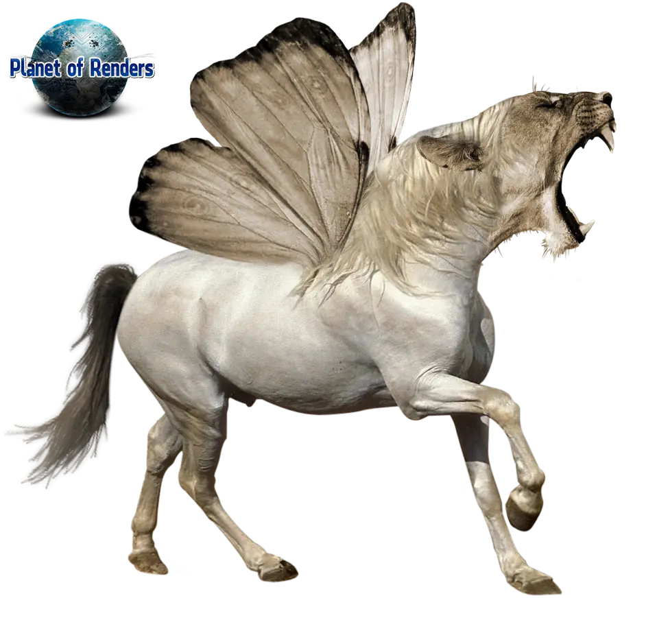 Mythical Fantasy Creature with Wings